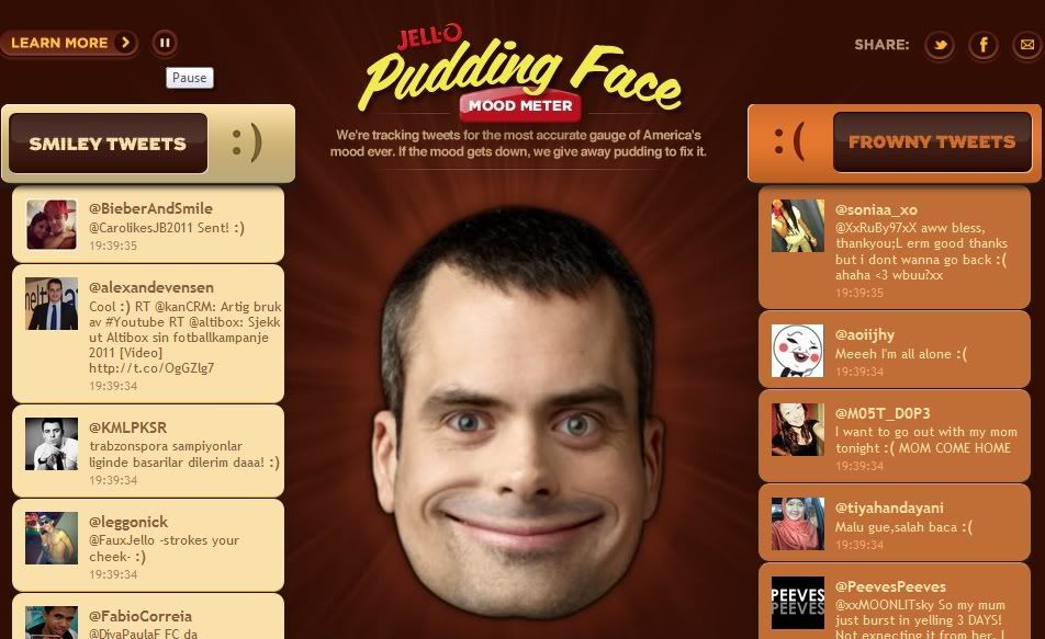 JellO Pudding Face Feeling down, have some pudding! Quirky Cookery